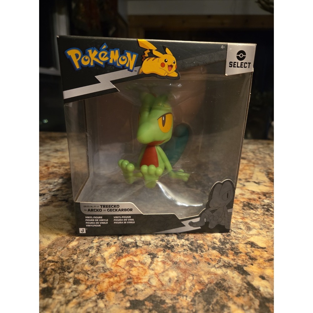 NEW 2026  Jazwares  Pokémon Select Treecko Action Figure Pokemon Series 6